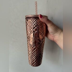 Starbucks Textured Tumbler with Straw